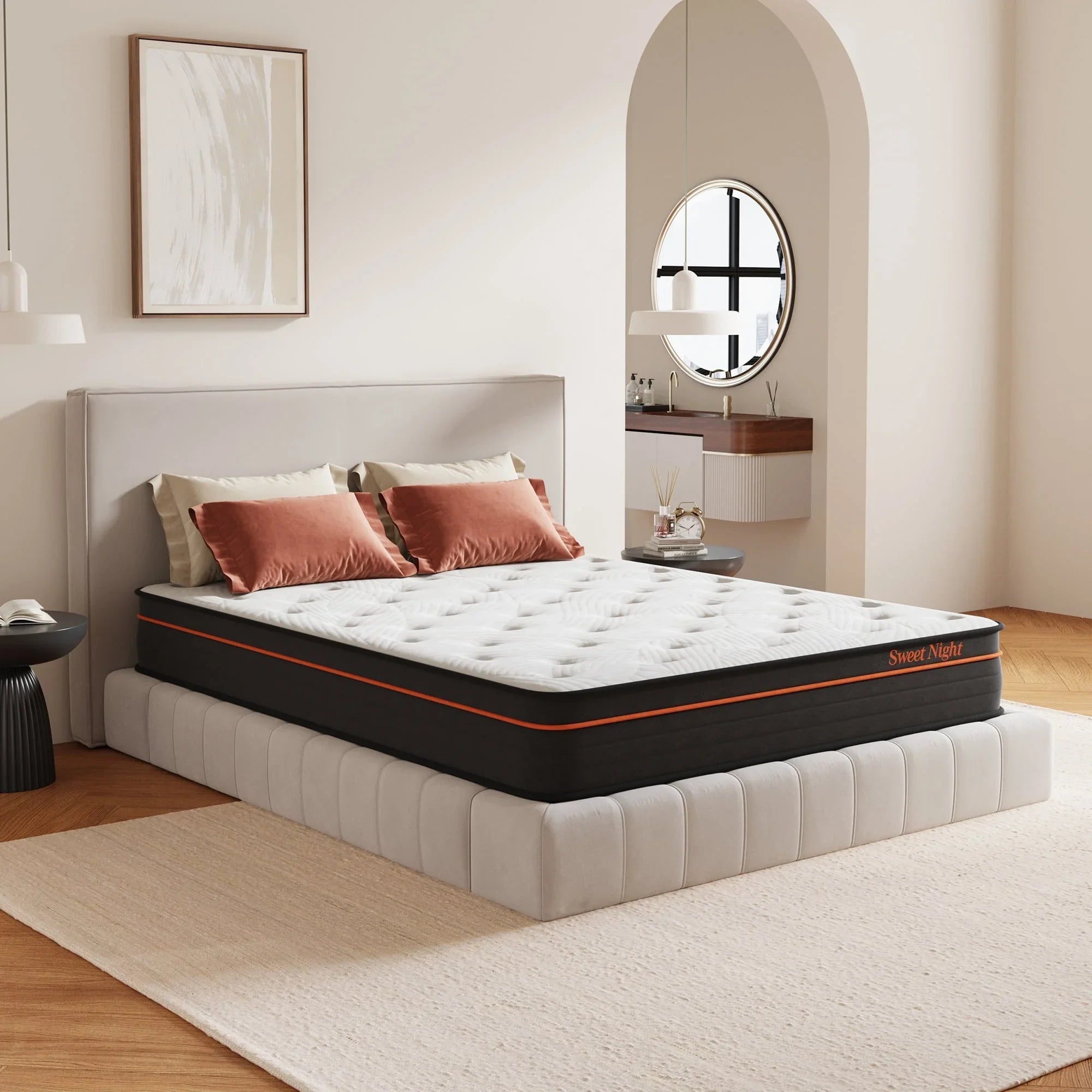 Sweetnight Twilighty 10" Hybrid Mattress, Queen