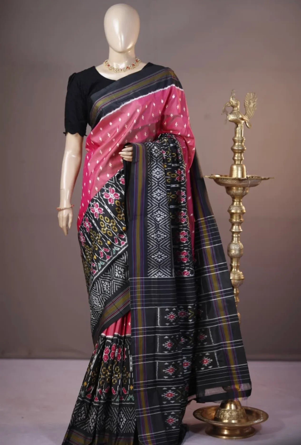 Silk Mark Cerified original Ikkat Saree,Free shipping,Min 3 pcs