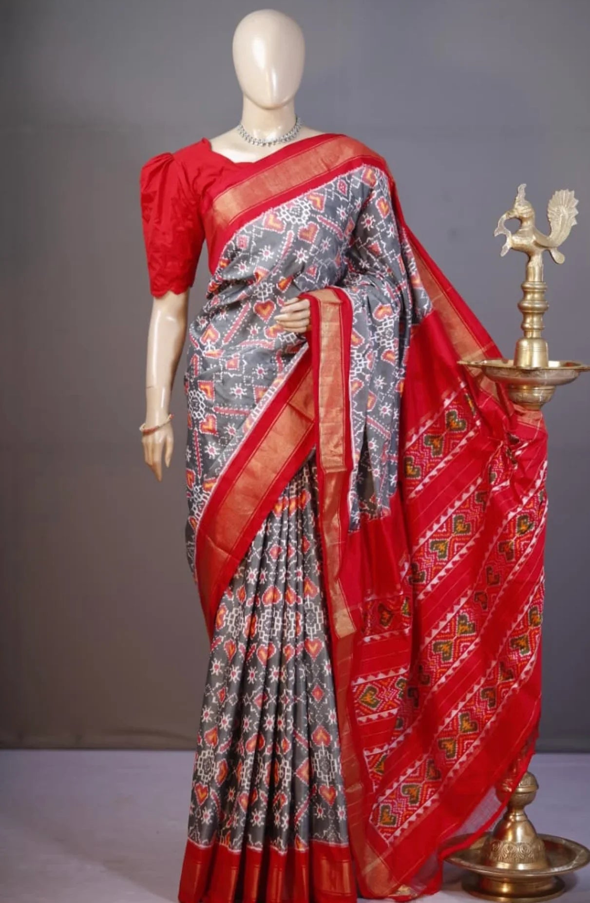 Silk Mark Cerified original Ikkat Saree,Free shipping,Min 3 pcs