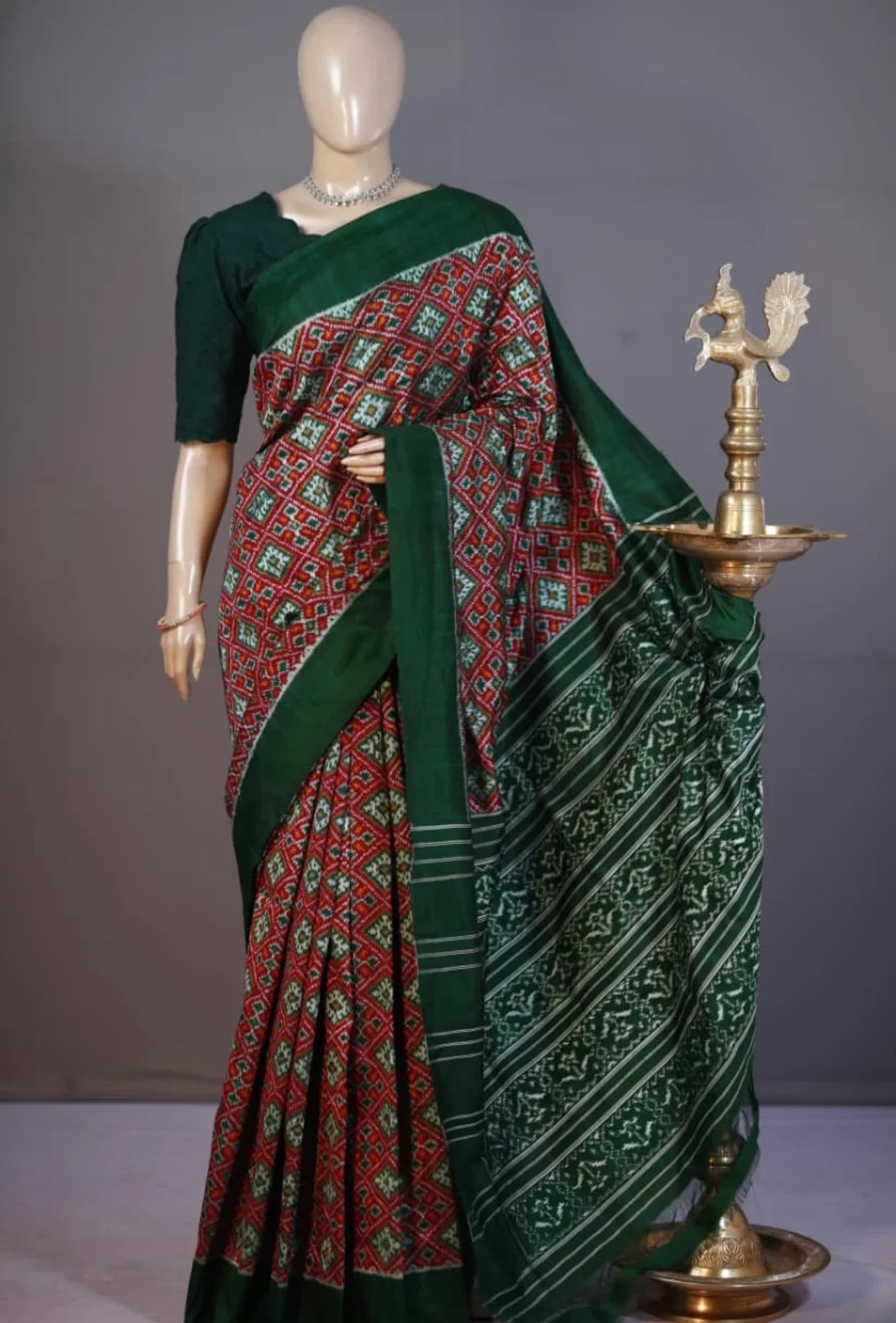 Silk Mark Cerified original Ikkat Saree,Free shipping,Min 3 pcs