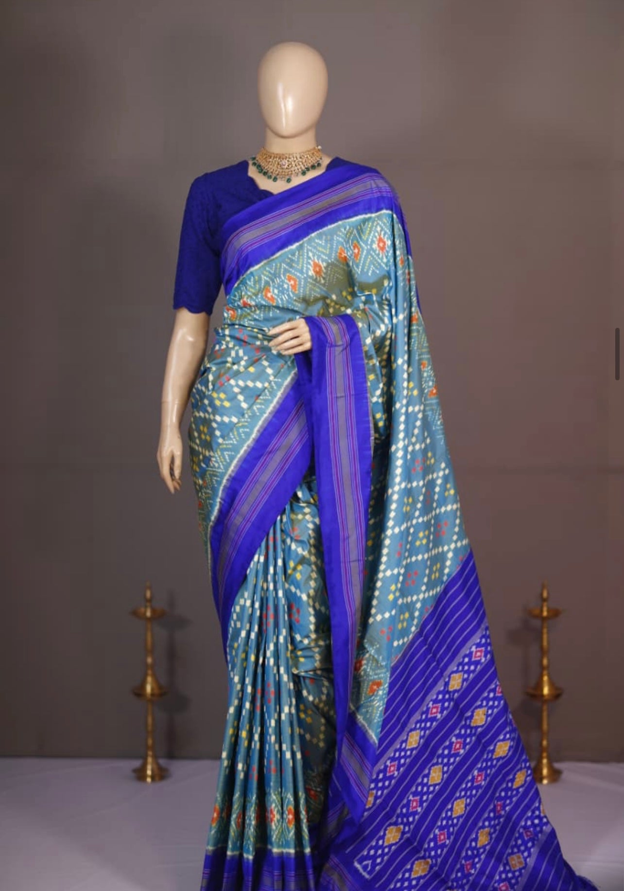 Silk Mark Cerified original Ikkat Saree,Free shipping,Min 3 pcs