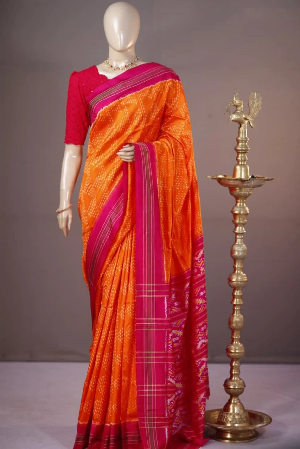 Silk Mark Cerified original Ikkat Saree,Free shipping,Min 3 pcs