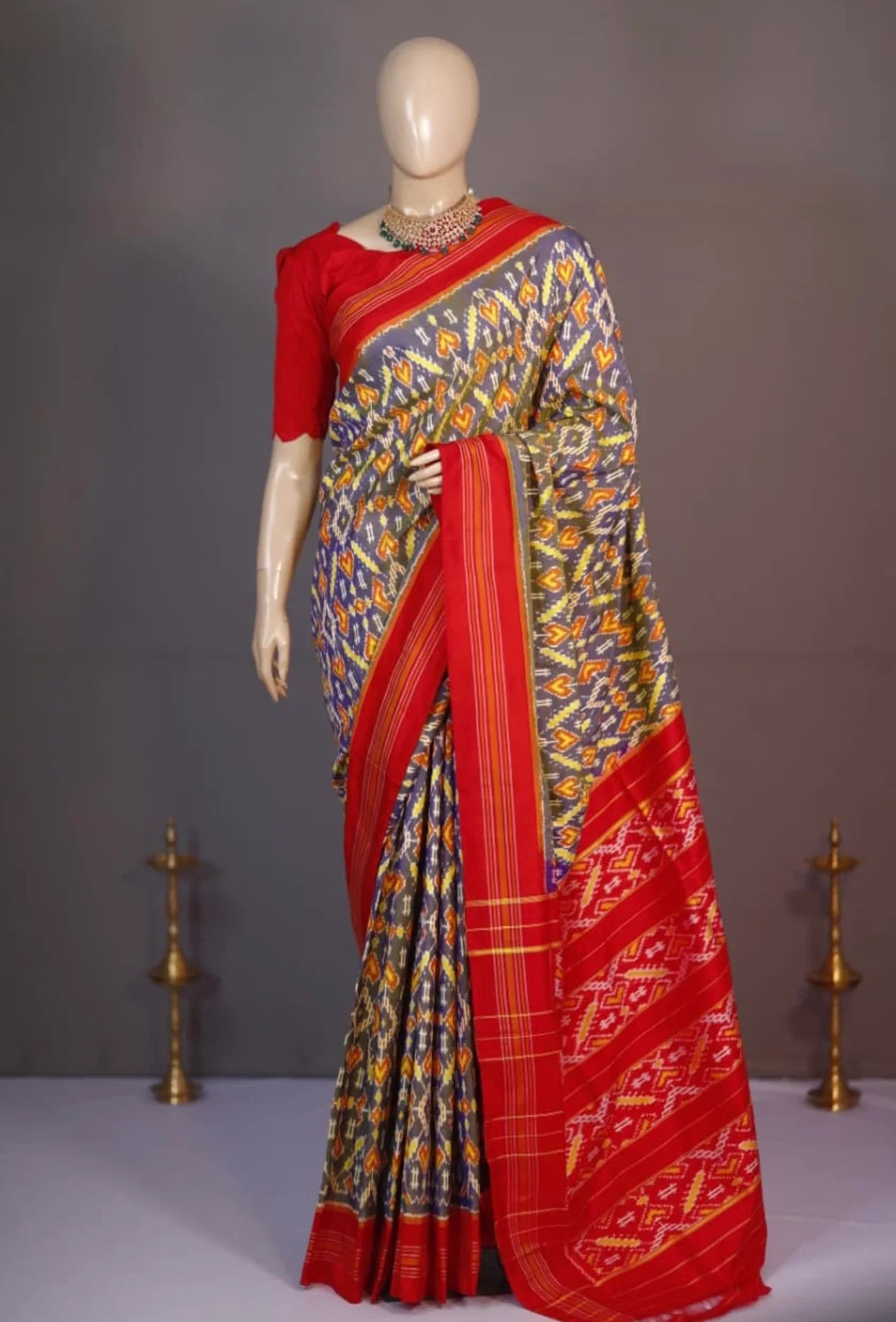 Silk Mark Cerified original Ikkat Saree,Free shipping,Min 3 pcs