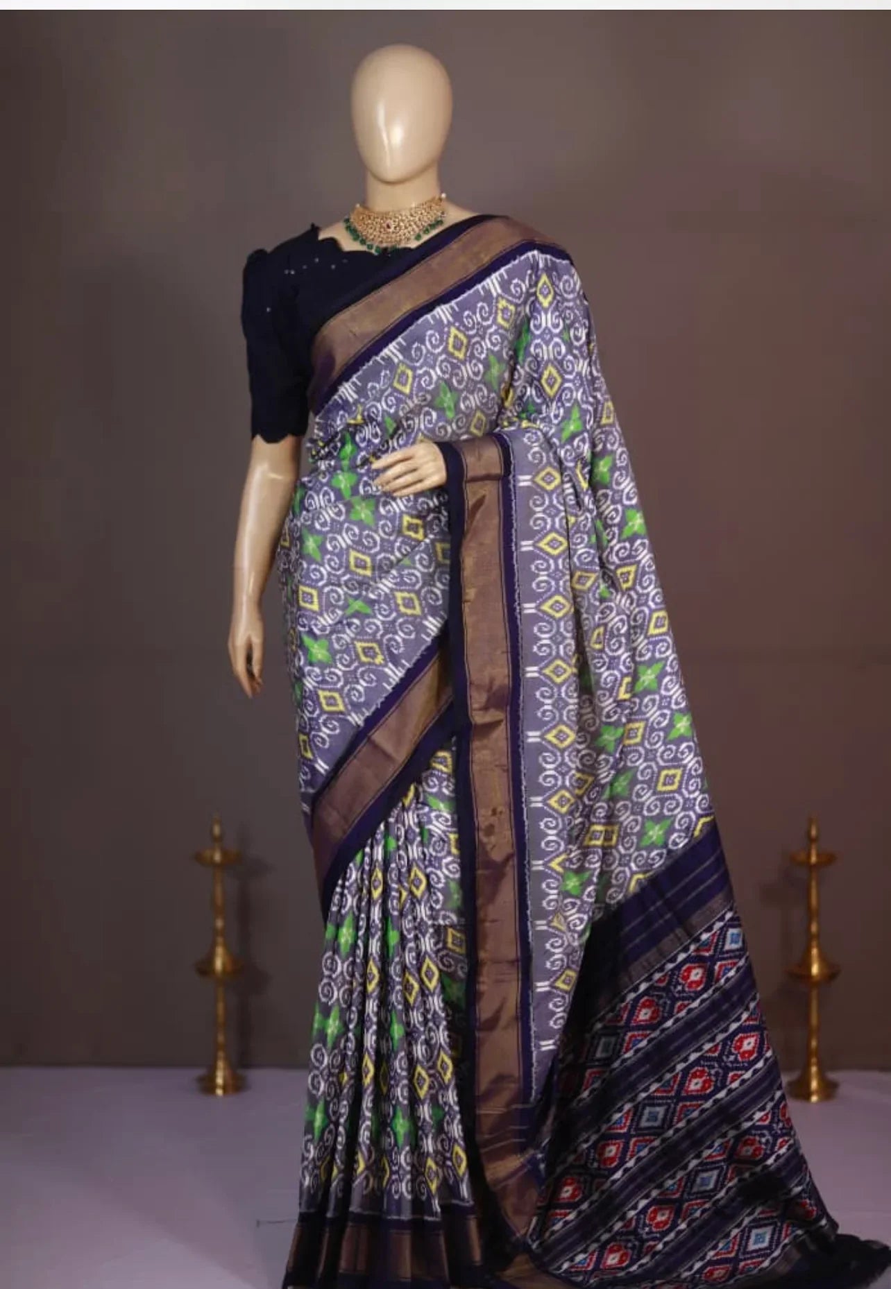 Silk Mark Cerified original Ikkat Saree,Free shipping,Min 3 pcs