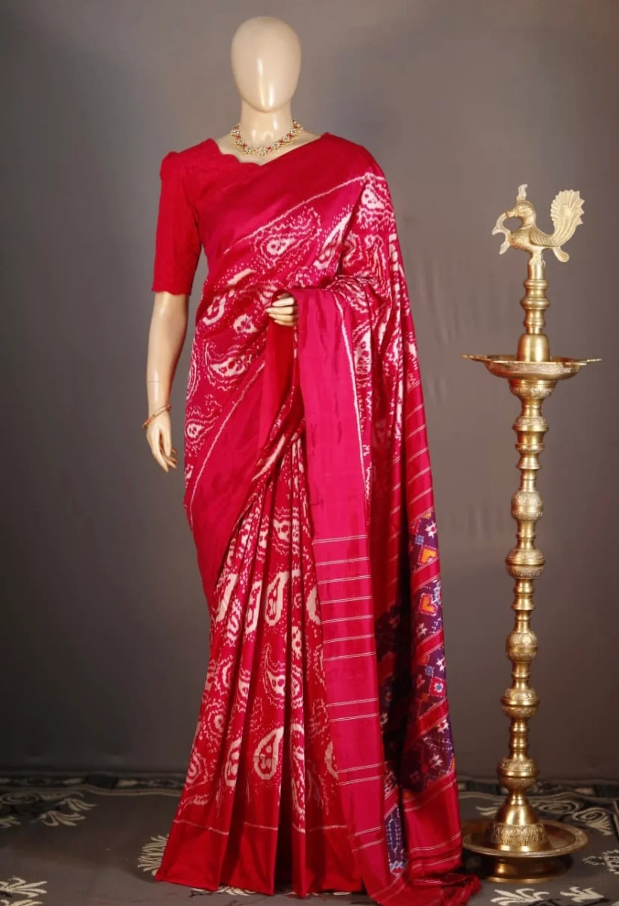 Silk Mark Cerified original Ikkat Saree,Free shipping,Min 3 pcs