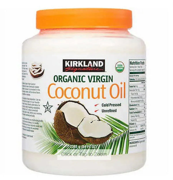 100% Organic Extra Virgin,Coconut Oil,84 Fl .oz,beauty aid and cooking oil