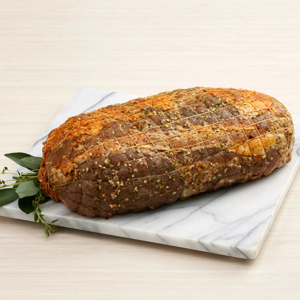 Bacon-Wrapped Turducken Roast w/ Italian Sausage Stuffing, 7 lb Total