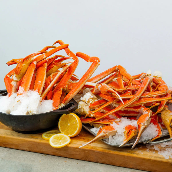 Alaska Bairdi Snow Crab Sections 5 bags (2 lbs. each) - Total 10 lbs.