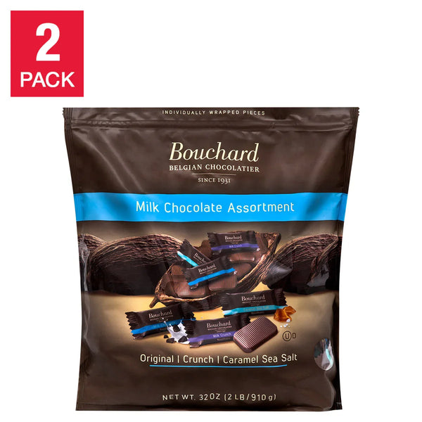 Bouchard Napolitains Milk Chocolate Assortment, 2-count, 4 lb total
