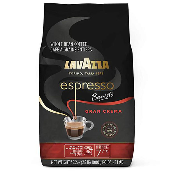Lavazza Espresso Gran Crema Whole Bean Coffee, Medium, 2.2 lbs