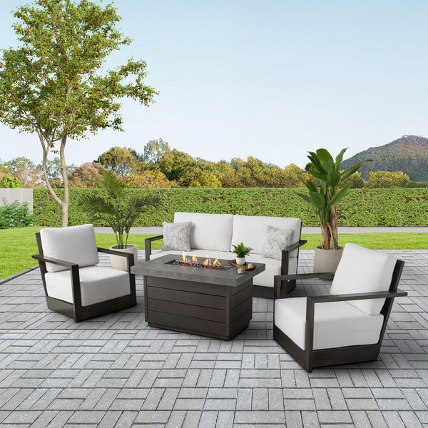 Agio Bentley 4-piece Fire Seating Set