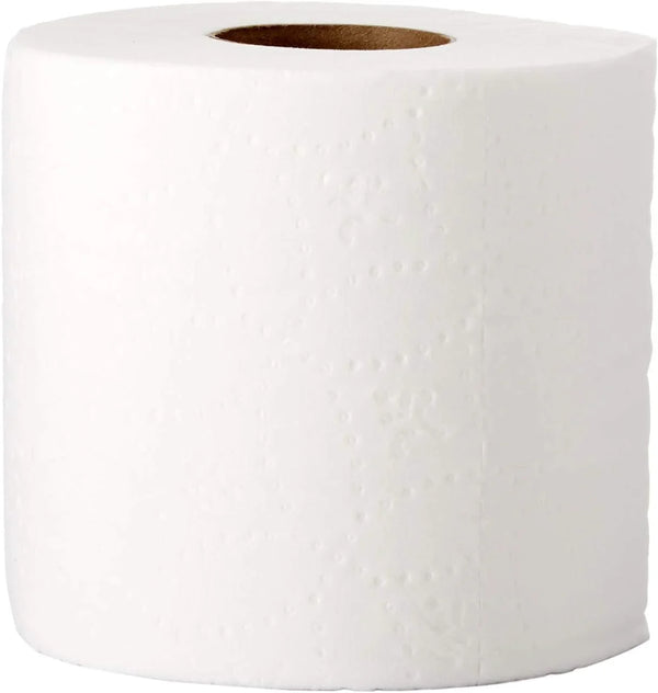 AmazonCommercial 2-Ply White Ultra Plus Individually Wrapped Toilet Paper/Bath Tissue (416975)|Bulk | Septic Safe | FSC Certified | 400 Sheets per Roll (80 Rolls)(4.1 x 3.5 Sheet)