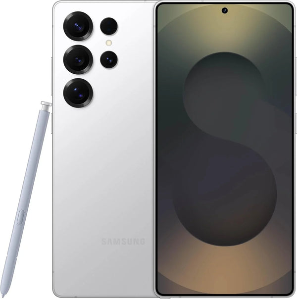 SAMSUNG Galaxy S25 Ultra Cell Phone, 512GB AI Smartphone, Unlocked Android, AI Camera, Fast Processor, Long Battery Life, 2025, US 1 Yr Manufacturer Warranty, Titanium Whitesilver