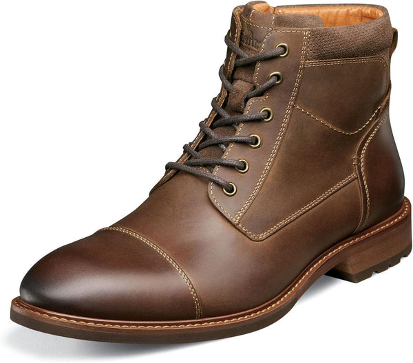 Florsheim Men's Cottage Cap Toe Boot Fashion