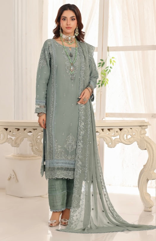 Safina Binte Noor Chiffon Suit,Min  4 pcs