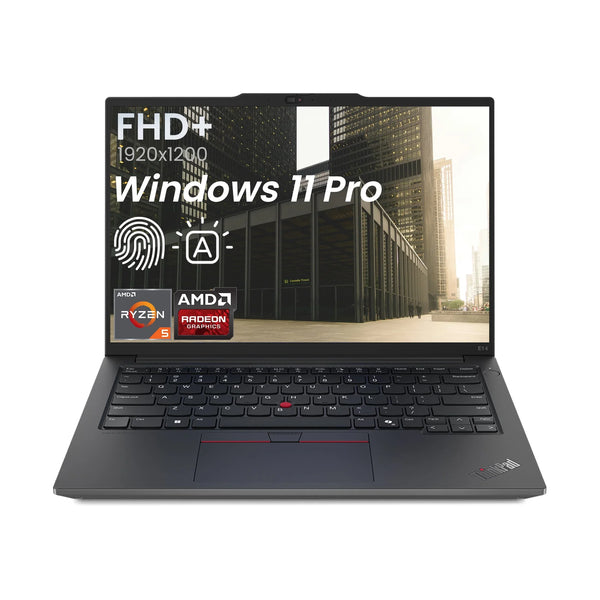 Lenovo ThinkPad E14 Gen 6 Business 14" FHD+ Windows 11 Laptop, AMD Ryzen 5 7535U, 16GB RAM, 512GB SSD