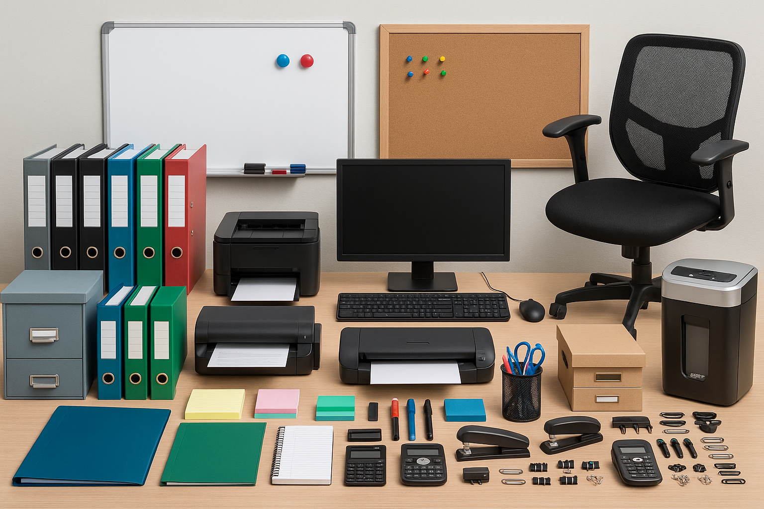 PLEASE ADD OFFICE AND SCHOOL EQUIPMENT AND SUPPLIES